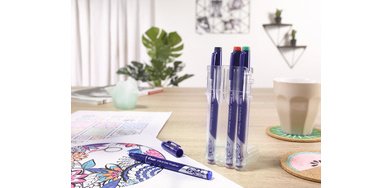 Stylo feutre Fineliner FRIXION EVOLUTIVE SET, étui 8