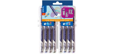 Stylo feutre Fineliner FRIXION EVOLUTIVE SET, étui 8