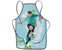 Tablier de peinture 'Footballeur', poche frontale