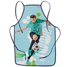Tablier de peinture 'Footballeur', poche frontale