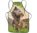Tablier de peinture 'Tyrannosaure', poche frontale