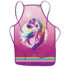 Tablier de peinture 'Licorne', poche frontale