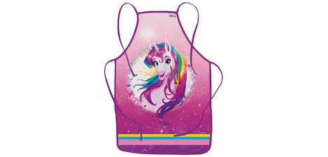 Tablier de peinture 'Licorne', poche frontale