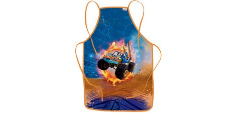 Tablier de peinture 'Monstertruck Fire', poche frontale