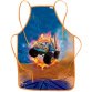 Tablier de peinture 'Monstertruck Fire', poche frontale