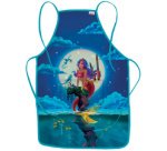 Tablier de peinture 'Dauphins', avec poche frontale