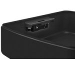 Caisse à monnaie avec serrure à combinaison, noir