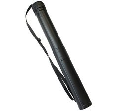 Tube à dessin téléscopique avec capuchons vissés étirable jusqu’à 120cm, diamètre 80mm