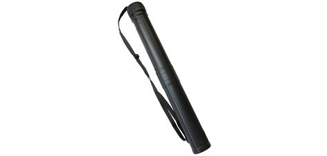 Tube à dessin téléscopique avec capuchons vissés étirable jusqu’à 120cm, diamètre 80mm