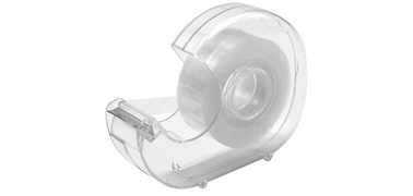 Dévidoir manuel inclus 1 rouleau adhésif 19 mm x 33 m