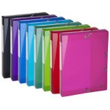 Boite de classement en polyproppylène dos 60mm Iderama PP - A4 - Couleurs assorties