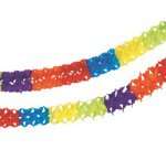 Guirlande, en papier, longueur: 4 m