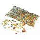 Confettis, en papier multicolore, contenu: 100 g