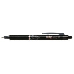 Pilot Stylo roller FRIXION BALL CLICKER 10, noir