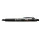Pilot Stylo roller FRIXION BALL CLICKER 10, noir