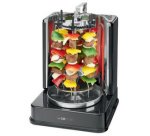 Grill vertical pour kebab DVG 3686, noir