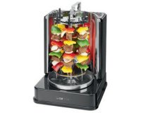 Grill vertical pour kebab DVG 3686, noir