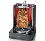 Grill vertical pour kebab DVG 3686, noir