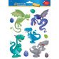 ZDesign KIDS Sticker fenêtre 'Dragon', A4