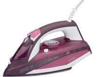 Fer à repasser à vapeur DB 3705, blanc / rouge