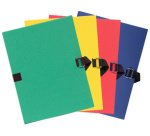 Chemise dos extensible avec rabat papier - 24x32cm