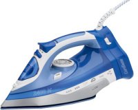 Fer à repasser à vapeur DB 3706, blanc / bleu