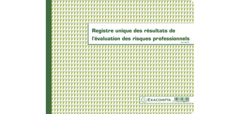 Piqûre 'Registre unique des résultats de ...