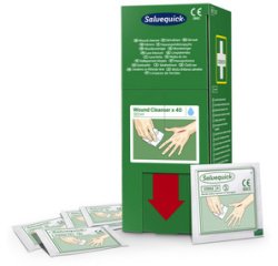 Lingettes Lave-blessure Salvequick stérile 40 pièces