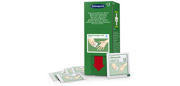 Salvequick Lingettes nettoyantes, pack de 40