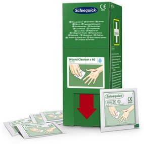 Salvequick Lingettes nettoyantes, pack de 40