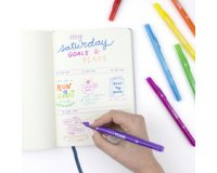 Stift Tombow dubbel punt 'TwinTone' Rainbow - set van 12 stuks