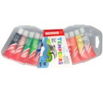 Gouache en tube 'Temperas', étui en plastique de 12