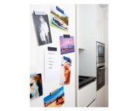 Clip magnétique DURAFIX CLIP 60, autoadhésif, argent