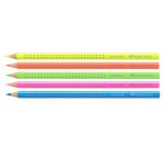 FABER-CASTELL Crayon couleur triangulaire Color GRIP, jaune