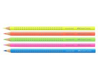 FABER-CASTELL Crayon couleur triangulaire Color GRIP, jaune
