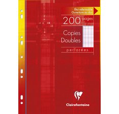 Clairefontaine multi punched double sheets white a4 seyes ruled