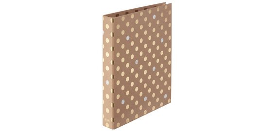 Classeur 2 anneaux cartonné Herlitz Easy orga to go Pure Glam A4 - Dos 4 cm