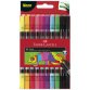 Stift FABER-CASTELL dubbele punt Neon - etui van 10 stuks