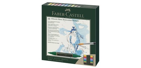 FABER-CASTELL Albrecht Dürer Watercolour Marker, set of 10