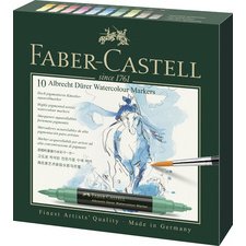 FABER-CASTELL Marqueur aquarelle ALBRECHT DÜRER, étui de 10