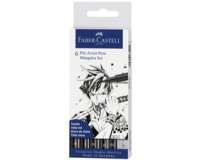 FABER-CASTELL Feutre encre de Chine PITT artist pen étui 6