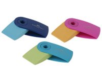 FABER-CASTELL Gomme en plastique SLEEVE MINI, assorti