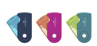 FABER-CASTELL Taille-crayon double SLEEVE, assorti