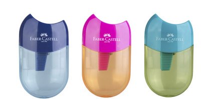 FABER-CASTELL Taille-crayon réservoir TREND 2019, présentoir