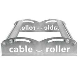 Dérouleur de tourets de câble, en acier galvanisé