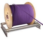 Dérouleur de tourets de câble, en acier galvanisé