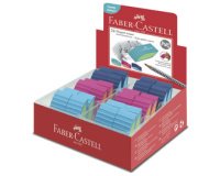 Plastic gom FABER-CASTELL BICOLOR assortiment