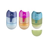FABER-CASTELL Combi mini gomme - taille-crayon, présentoir