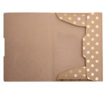 Chemise à élastiques Pure Glam, A4, carton kraft