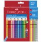 FABER-CASTELL Crayon couleur triangle ColourGRIP, étui promo